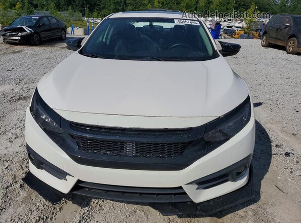 JHMFC1F75JX014785 2018 HONDA CIVIC Белый Вид спереди