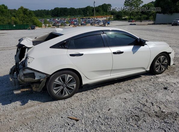 JHMFC1F75JX014785 2018 HONDA CIVIC Белый Задняя правая четверть