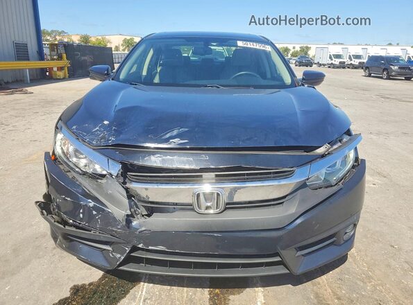 JHMFC1F75JX019582 2018 HONDA CIVIC Blue Դիմացի տեսք