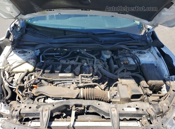 JHMFC1F75JX024037 2018 HONDA CIVIC White Widok wnętrza z tyłu