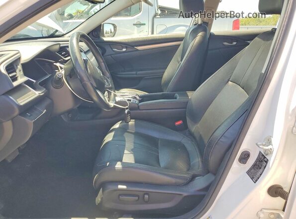 JHMFC1F75JX024037 2018 HONDA CIVIC White Widok wnętrza z przodu