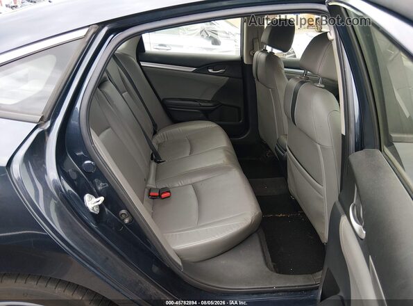 JHMFC1F77JX013282 2018 HONDA CIVIC Dark Blue Вид наклейки с VIN-кодом