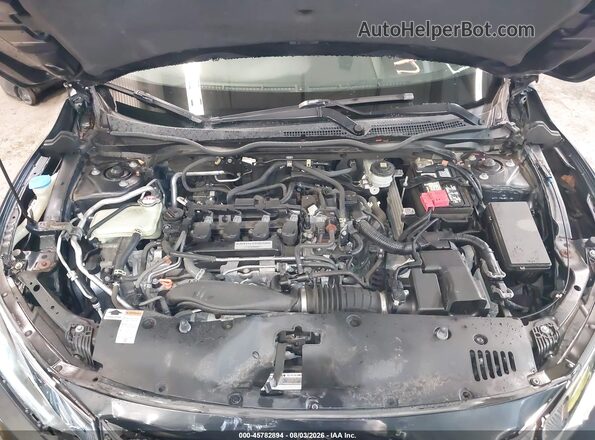 JHMFC1F77JX013282 2018 HONDA CIVIC Dark Blue Вид сзади