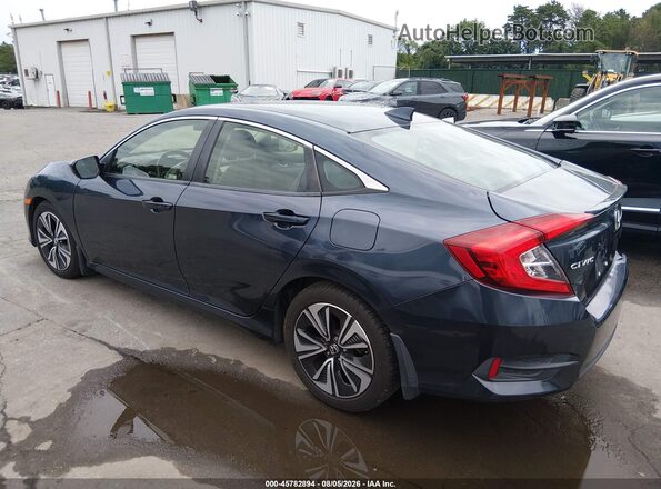 JHMFC1F77JX013282 2018 HONDA CIVIC Dark Blue Задняя левая четверть