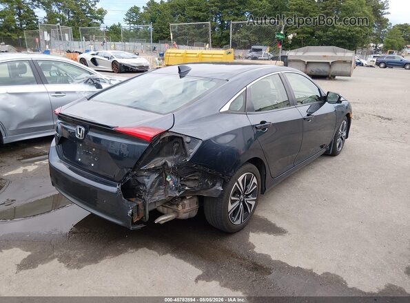 JHMFC1F77JX013282 2018 HONDA CIVIC Dark Blue Вид спереди