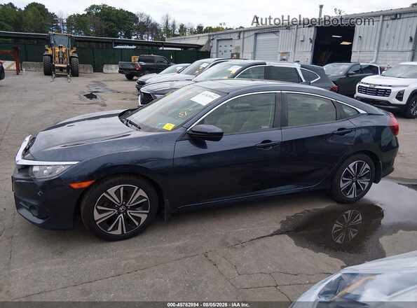 JHMFC1F77JX013282 2018 HONDA CIVIC Dark Blue 