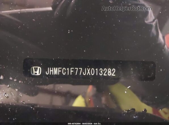 JHMFC1F77JX013282 2018 HONDA CIVIC Dark Blue 