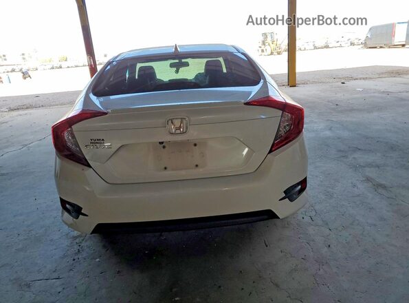 JHMFC1F77JX041633 2018 HONDA CIVIC Белый Вид сзади