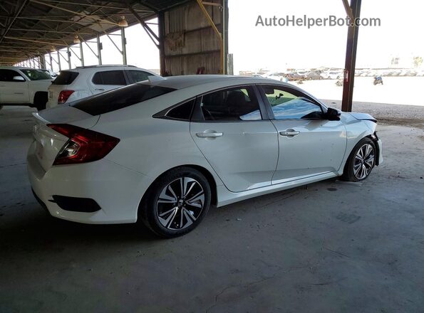 JHMFC1F77JX041633 2018 HONDA CIVIC Белый Задняя правая четверть