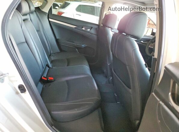 JHMFC1F77JX041633 2018 HONDA CIVIC Белый Вид задних сидений