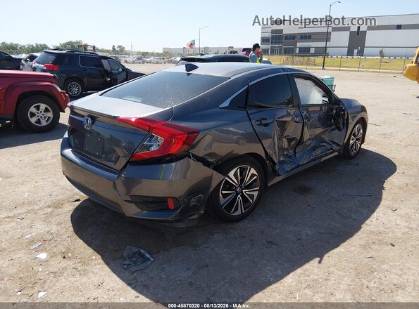 JHMFC1F78JX034464 2018 HONDA CIVIC Black Задня права чверть