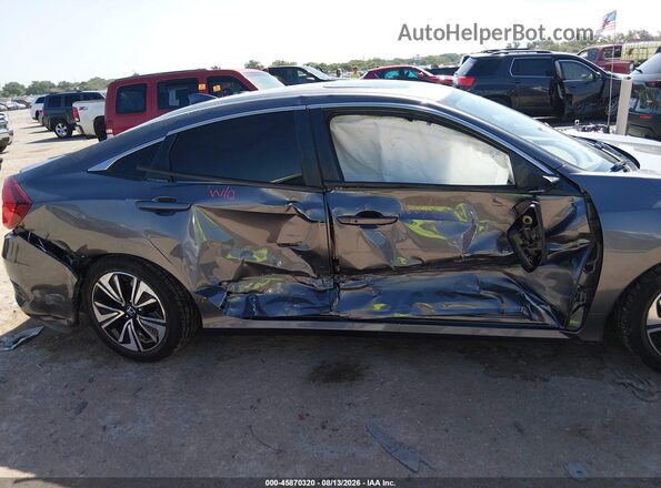 JHMFC1F78JX034464 2018 HONDA CIVIC Black Вид спереду
