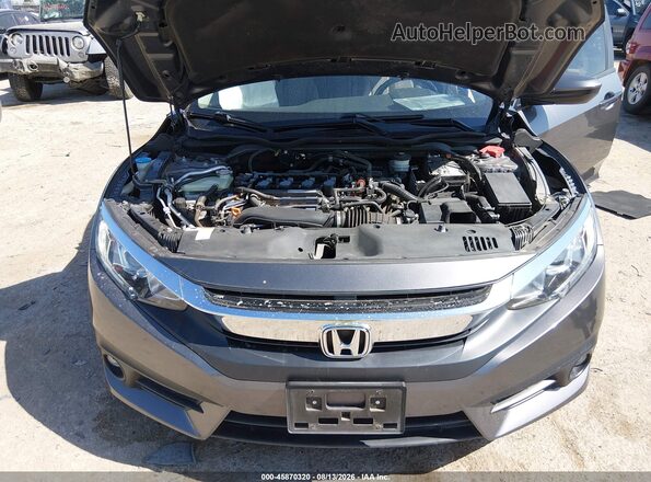 JHMFC1F78JX034464 2018 HONDA CIVIC Black Вид ззаду