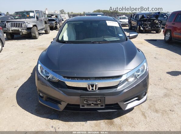 JHMFC1F78JX034464 2018 HONDA CIVIC Black Вид щитка приладів