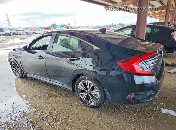 JHMFC1F79JX008441 2018 HONDA CIVIC Черный Задняя левая четверть