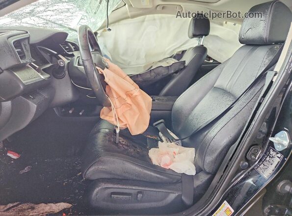 JHMFC1F79JX008441 2018 HONDA CIVIC Черный Вид салона спереди