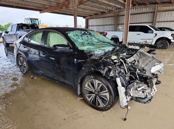 JHMFC1F79JX008441 2018 HONDA CIVIC Черный Передняя правая четверть