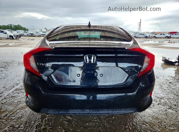 JHMFC1F79JX008441 2018 HONDA CIVIC Черный Вид сзади