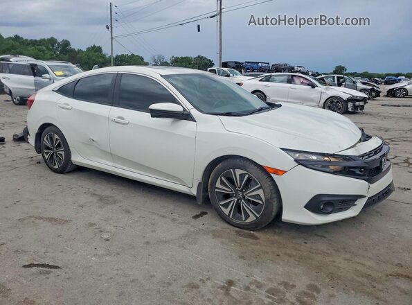 JHMFC1F79JX030441 2018 HONDA CIVIC White Передня права чверть