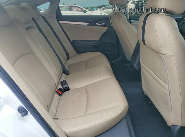 JHMFC1F79JX030441 2018 HONDA CIVIC White Вид задніх сидінь