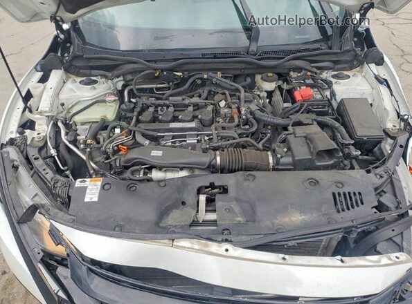 JHMFC1F79JX030441 2018 HONDA CIVIC White Вид задньої частини салону