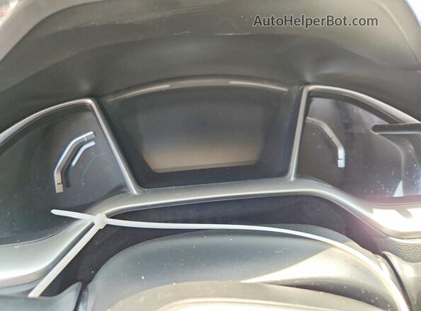 JHMFC1F7XJX033932 2018 HONDA CIVIC Black Vista del cuadro de instrumentos