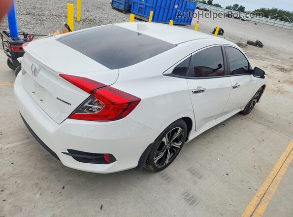 JHMFC1F92JX034073 2018 HONDA CIVIC White Tył prawy