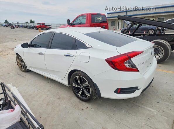 JHMFC1F92JX034073 2018 HONDA CIVIC White Tył lewy