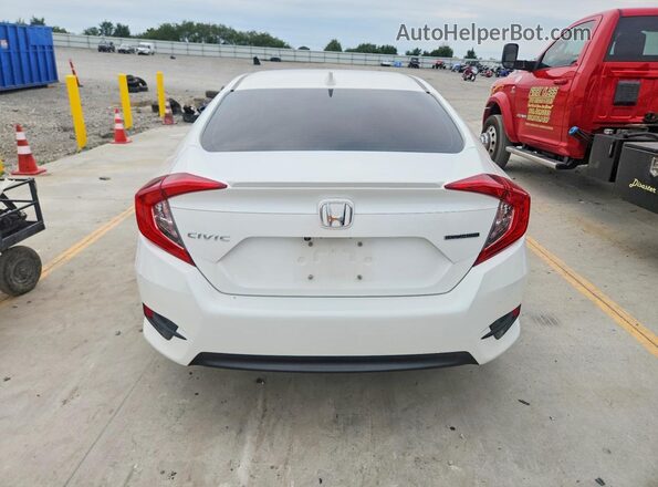 JHMFC1F92JX034073 2018 HONDA CIVIC White Widok z tyłu