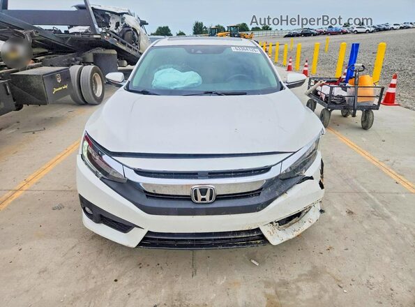 JHMFC1F92JX034073 2018 HONDA CIVIC White Widok z przodu
