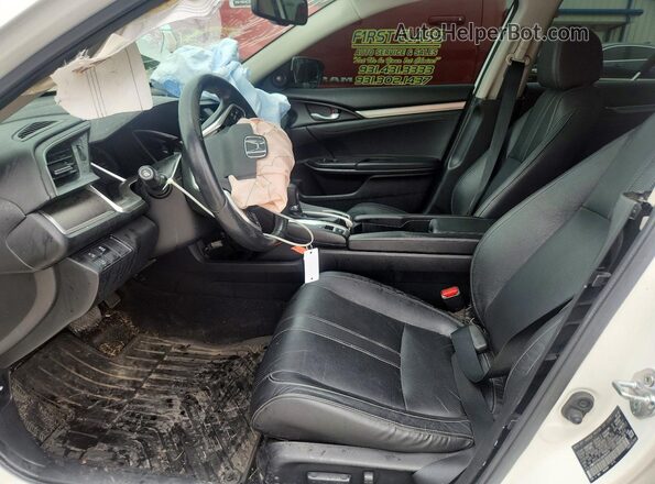 JHMFC1F92JX034073 2018 HONDA CIVIC White Widok wnętrza z przodu