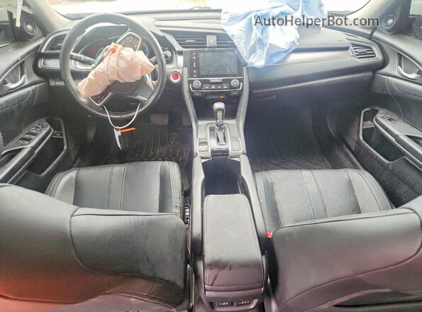 JHMFC1F92JX034073 2018 HONDA CIVIC White Widok deski rozdzielczej