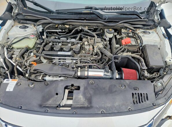 JHMFC1F92JX034073 2018 HONDA CIVIC White Widok wnętrza z tyłu