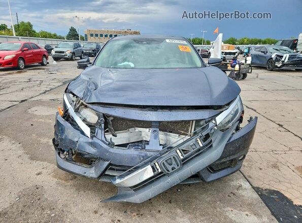 JHMFC1F92JX039788 2018 HONDA CIVIC Blue Front view