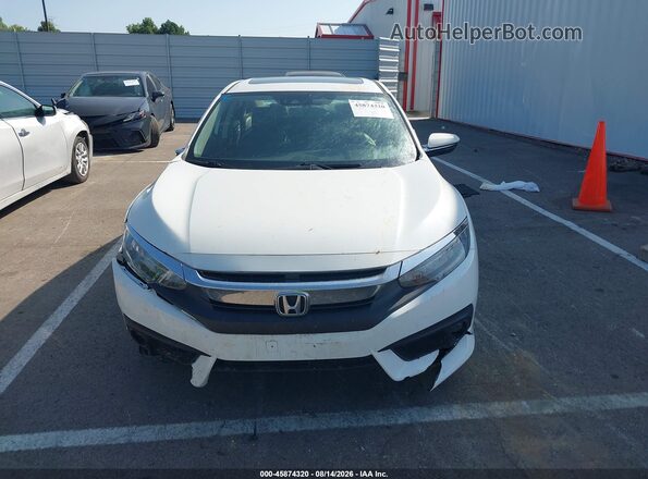 JHMFC1F93JX022823 2018 HONDA CIVIC White Սալոնի հետևի տեսք