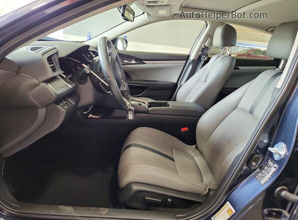 JHMFC1F97JX008035 2018 HONDA CIVIC Blue Սալոնի դիմացի տեսք