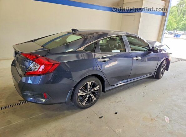 JHMFC1F97JX008035 2018 HONDA CIVIC Blue Հետևի աջ