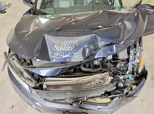 JHMFC1F97JX008035 2018 HONDA CIVIC Blue Սալոնի հետևի տեսք