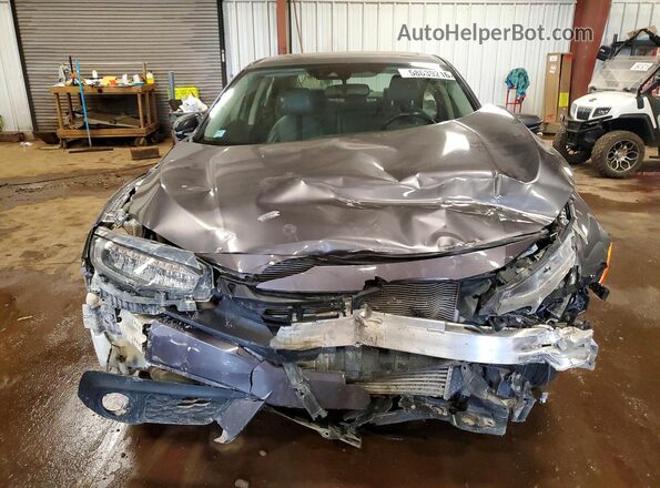 JHMFC1F97JX024719 2018 HONDA CIVIC Gray Вид спереду