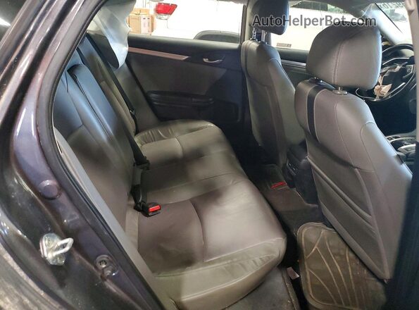 JHMFC1F97JX024719 2018 HONDA CIVIC Gray Вид задніх сидінь