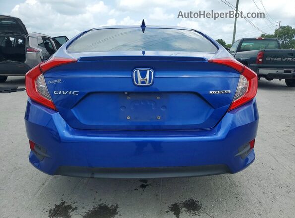 JHMFC1F98JX026141 2018 HONDA CIVIC Blue Հետևի տեսք