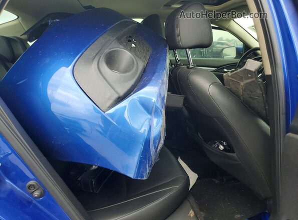 JHMFC1F98JX026141 2018 HONDA CIVIC Blue Հետևի նստատեղերի տեսք