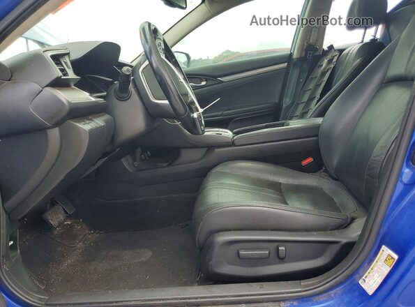 JHMFC1F98JX026141 2018 HONDA CIVIC Blue Սալոնի դիմացի տեսք