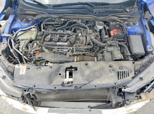 JHMFC1F98JX026141 2018 HONDA CIVIC Blue Սալոնի հետևի տեսք