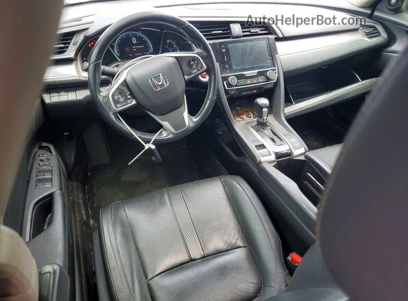 JHMFC1F98JX026141 2018 HONDA CIVIC Blue Առջևի վահանակի տեսք