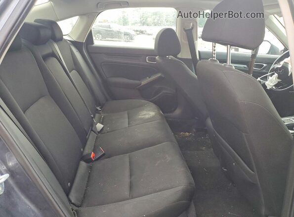 JHMFE1F70NX000180 2022 HONDA CIVIC Gray უკანა სავარძლების ხედი