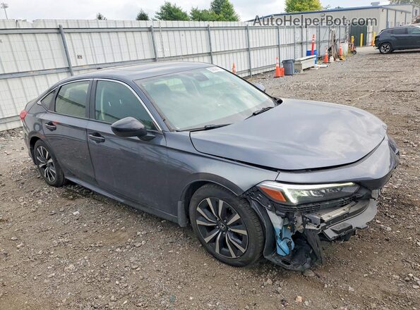 JHMFE1F70NX000180 2022 HONDA CIVIC Gray წინა მარჯვენა