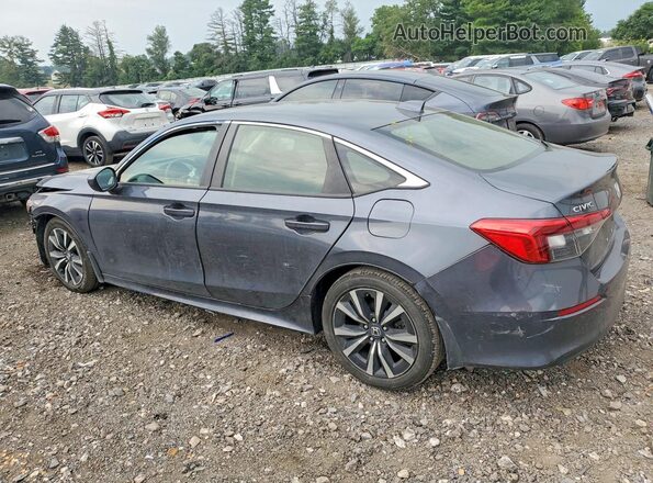 JHMFE1F70NX000180 2022 HONDA CIVIC Gray უკანა მარცხენა