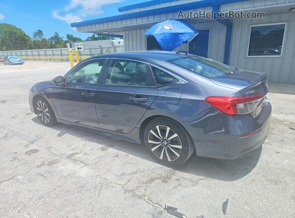 JHMFE1F71NX009373 2022 HONDA CIVIC Gray Հետևի ձախ