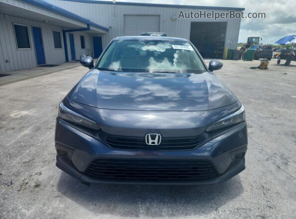 JHMFE1F71NX009373 2022 HONDA CIVIC Gray Դիմացի տեսք